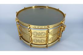 LUDWIG - 100TH ANNIVERSARY GOLD TRIUMPHAL SNARE DRUM 24K